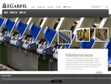 Tablet Screenshot of egarfil.com